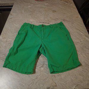 Express Men's Tapered Flat Front Shorts - Size 34